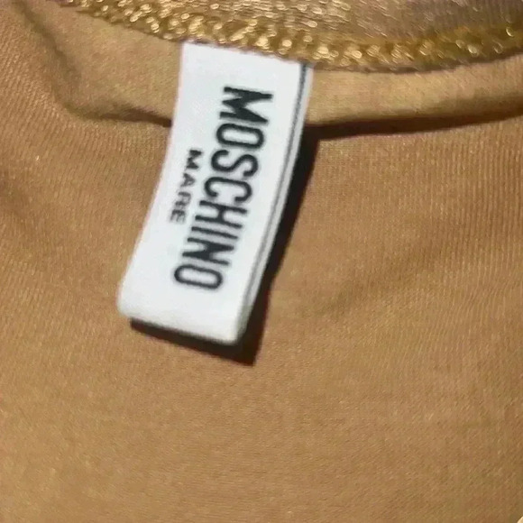 MOSCHINO MARE Gold Dress - Picture 6 of 11